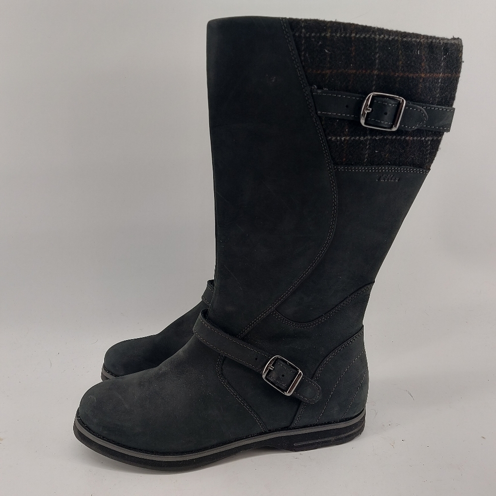 L.L. Bean Black Parkridge Waterproof Tall Boots Size 8 Tek 2.5